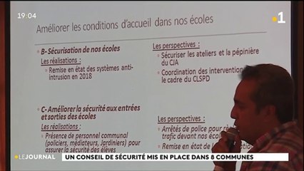 un conseil de sécurité mis en place dans l8 communes