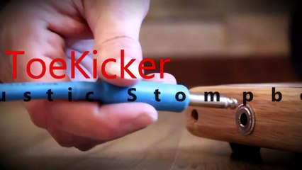 Acoustic Stompbox ToeKicker from Kopf Percussion