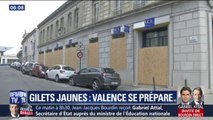 Gilets jaunes: à Valence, les commerçants se préparent au pire