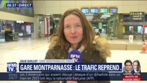 Gare Montparnasse: presque tous les trains sont annoncés à l'heure ce matin