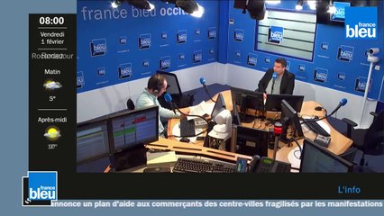 France Bleu Occitanie Matin du vendredi 1er février 2019