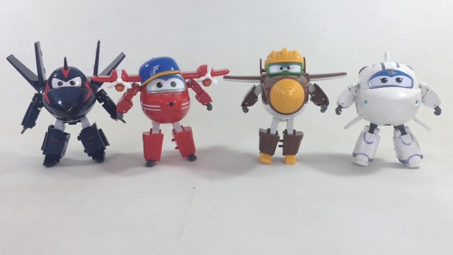 4 Super Wings 5 inch Transforming Robots Chase Flip Todd Astra Season 2 출동슈퍼윙스 || Keith's Toy Box