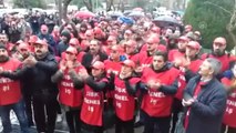 Kadıköy Belediyesi İşçilerinden, İş Bırakma Eylemi