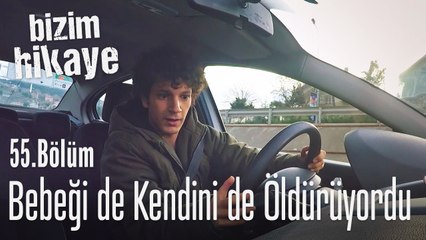 Hikmet arabayla kaza yapıyordu - Bizim Hikaye 55. Bölüm