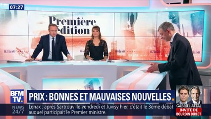 Prix : bonnes et mauvaises nouvelles