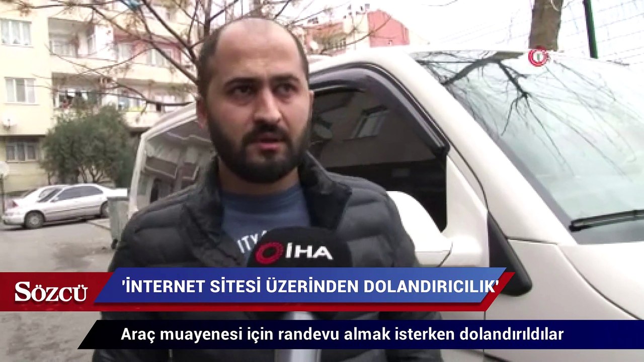 Araç muayenesi için randevu almak isterken dolandırıldılar