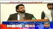 Interior Minister of State Shehryar Afridi addresses ceremony in Kohat