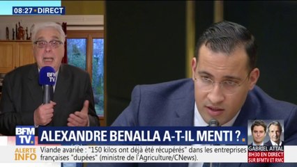 Jean-Pierre Sueur prévient Alexandre Benalla: "Tout mensonge sous serment est passible de 5 ans de détention et de 75.000€ d'amende"