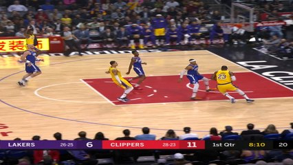 Los Angeles Lakers at Los Angeles Clippers Raw Recap