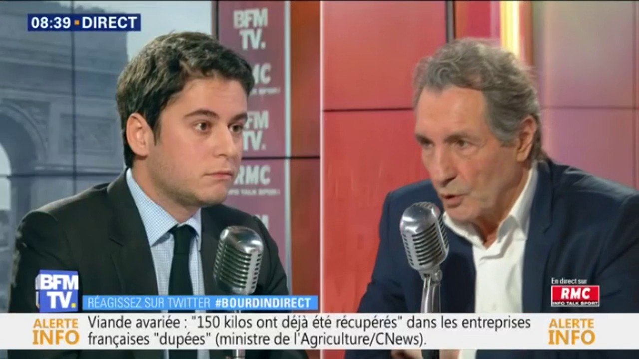 Gabriel Attal, secrétaire d’État auprès du ministre de l’Éducation: "Je ne suis pas pour l'instabilité institutionnelle"