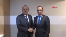 Dha Dış - Dışişleri Bakanı Çavuşoğlu, Alman Mevkidaşı Heiko Maas ile Bükreş'te Çalışma...