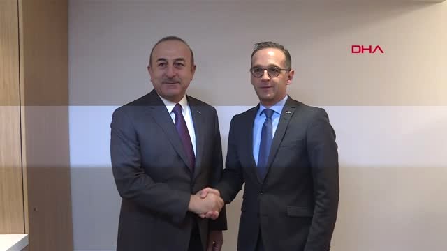 Dha Dış - Dışişleri Bakanı Çavuşoğlu, Alman Mevkidaşı Heiko Maas ile Bükreş'te Çalışma...
