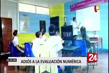Nuevo sistema de calificación será con letras, anunció Ministerio de Educación