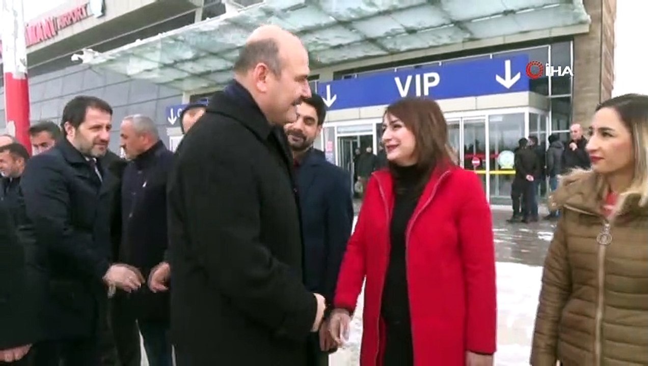 Bakan Soylu Yüksekova’da