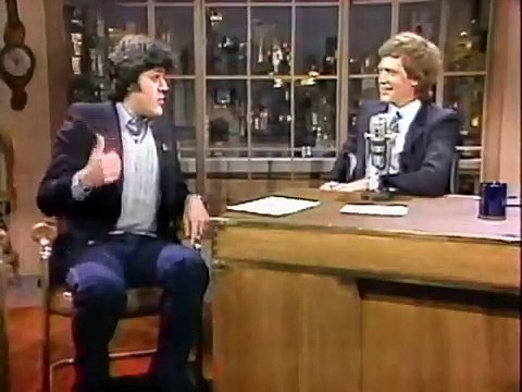 Jay Leno on Late Night w David Letterman (early 1980s)