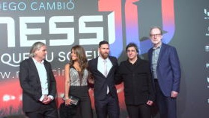 Messi hits the red carpet for Cirque du Soleil show about his life