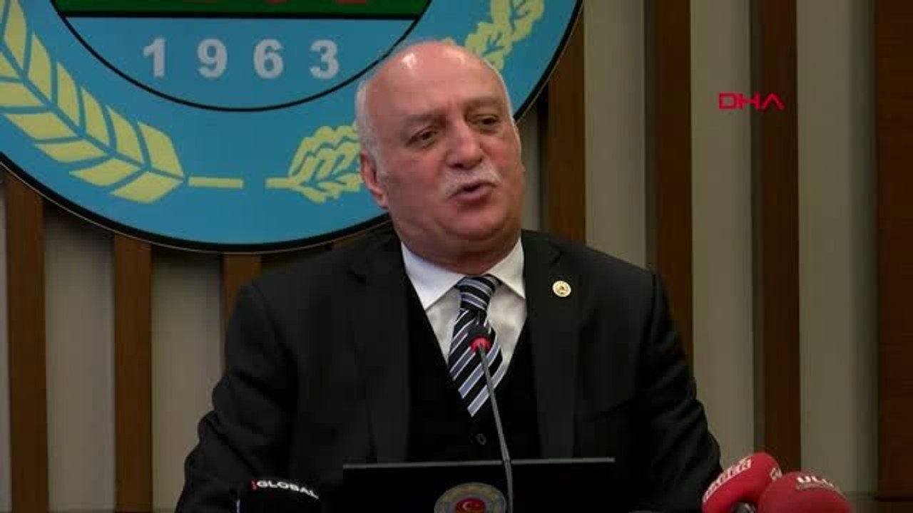 Ankara Türkiye Ziraat Odaları Birliği Başkanı Bayraktar Basın Toplantısı