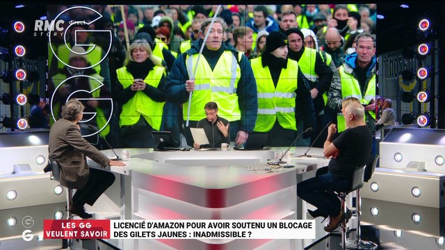 Les GG veulent savoir : Licencié d'Amazon pour avoir soutenu un blocage des gilets jaunes, est-ce inadmissible ? - 01/02