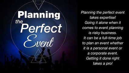 Event Planning - Best Way To Plan Your Events