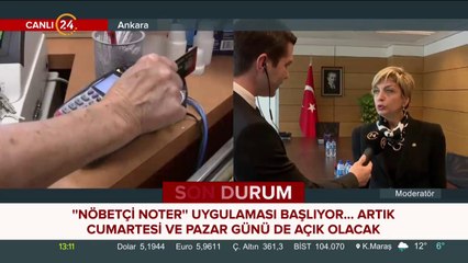 "Nöbetçi Noter" uygulaması başlıyor