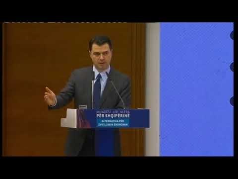 Report TV - Basha: Kur të vijmë në pushtet do anulojmë PPP-të që Rama u ka dhënë oligarkëve