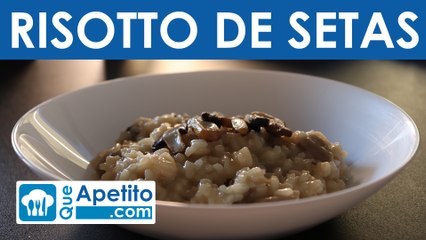Receta de risotto de setas fácil y casera | QueApetito