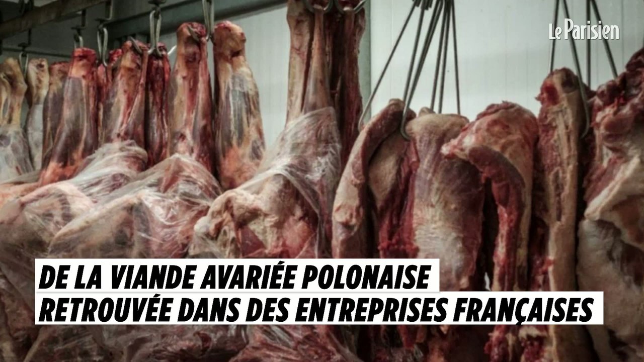 Près de 800 kg de viande avariée polonaise retrouvés dans des entreprises françaises