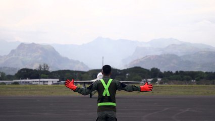 BACE-P F-16 and FA-50 Landings, B-Roll