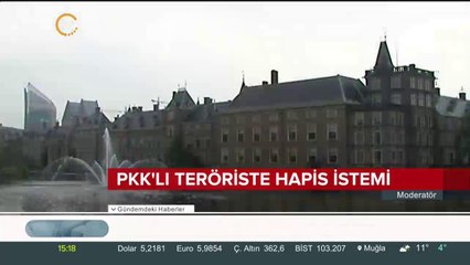 PKK'lı teröriste hapis istemi