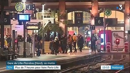 TGV : 6 heures de retard sur un Paris-Lille