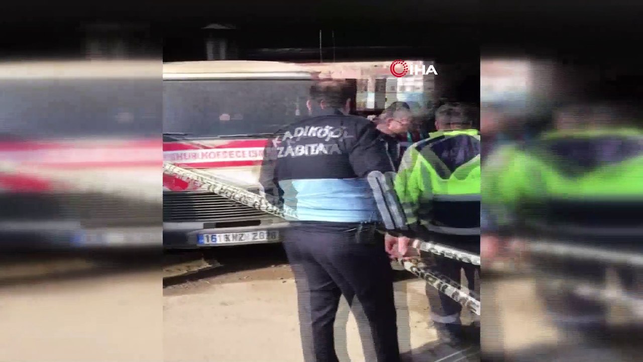 Kadıköy'de kazı çalışması sırasında doğalgaz borusu patladı