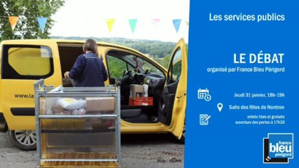 Revivez le débat sur les services publics de France Bleu Périgord à Nontron