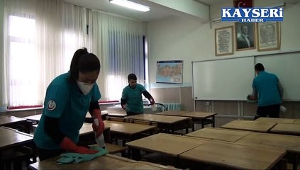 (1 Şubat 2019) KOCASİNAN'DA OKULLARIN  HİJYEN TEMİZLİĞİ SÜRÜYOR