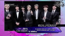 [ENG] 190123 Gaon Chart Music Awards - BTS Wins Album of the Year (2nd and 3rd Quarter)