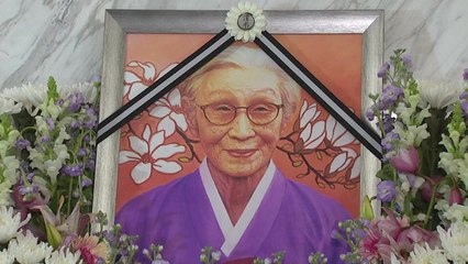 "노란 나비 되어 훨훨"...김복동 할머니 영면 / YTN