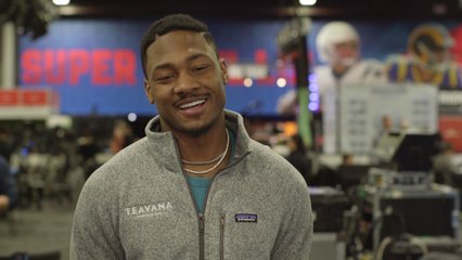 Stefon Diggs gives his Super Bowl prediction and weighs in on who is the best WR in the NFL