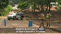 Barrage effondré au Brésil: le bilan à la hausse avec 110 morts