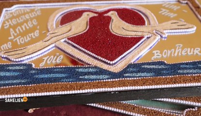 Mali : quand les céréales sont utilisées dans la décoration