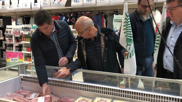 Action des éleveurs de porc