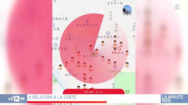 En chine, une appli mobile pour encourager la délation - ZAPPING ACTU HEBDO DU 02/02/2019