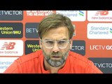 Jurgen Klopp Full Pre-Match Press Conference - Liverpool v Leicester - Premier League