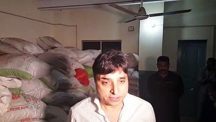 The smuggled betel nuts  caught in Karachi