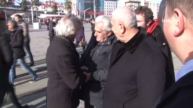 Beyoğlu Belediye Başkanı Ahmet Misbah Demircan, Taksim Camii inşaatını inceledi