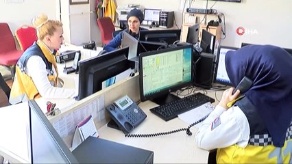 “Alo 112 saçım dökülüyor acil yardım”