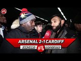 Arsenal 2-1 Cardiff City | Season Ticket Holders That Don't Turn Up Should Be Punished! (Moh)