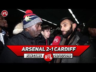 Arsenal 2-1 Cardiff City | Season Ticket Holders That Don't Turn Up Should Be Punished! (Moh)