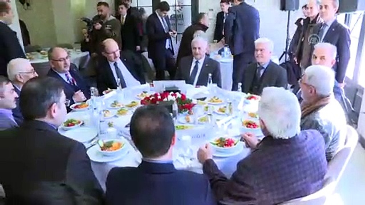 TBMM Başkanı Yıldırım, İmes Sanayi Sitesi'ni ziyaret etti - İSTANBUL