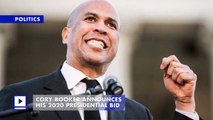 Cory Booker Announces His 2020 Presidential Bid