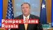 Mike Pompeo Slams Russia For Jeopardizing US Security Interests In INF Treaty Withdrawal Announcement