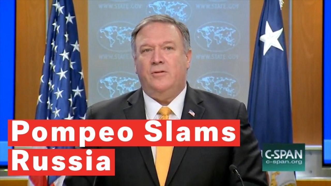 Mike Pompeo Slams Russia For Jeopardizing US Security Interests In INF Treaty Withdrawal Announcement